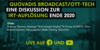 Bild: Banner des #MediaTechTalk vom 11.09.2020 | Quovadis Broadcast/OTT-Tech - Eine Diskussion zur IRT-Auflösung Ende 2020 © MediaTech Hub Potsdam