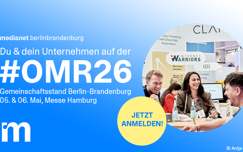 Du & Dein Unternehmen auf der #OMR26