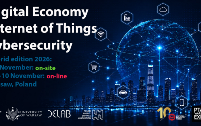 Banner for Digital Economy Internet of Things Cybersecurity DEICy 2026