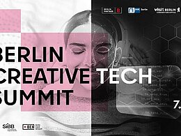Berlin Creative TECH Summit Kopf einer Frau im Hintergrund