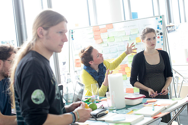 Photo: People in Design Thinking © Susanne Ramien | WFBB