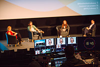 Diskussionsrunde auf der MediaTech Hub Conference 2020