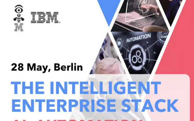 Banner IBM x KI Park - The Intelligent Enterprise Stack | AI. Automation. Resilience.