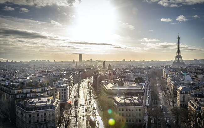 Foto: Blick über Paris. © Rob Potvin | Unsplash