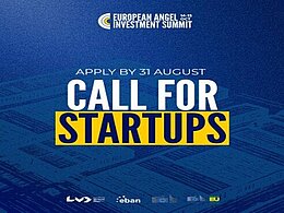 Banner European Angel Investment Summit 2026 - Call for Startups